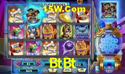 Biblioteca de slots populares na BtBt